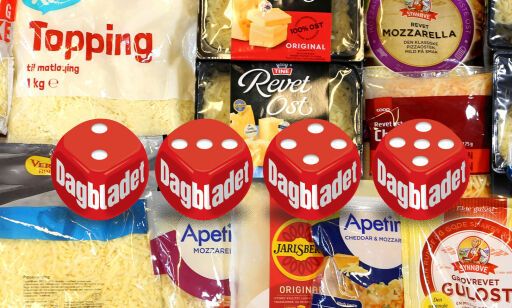 Ernæringstest: Revet ost og topping