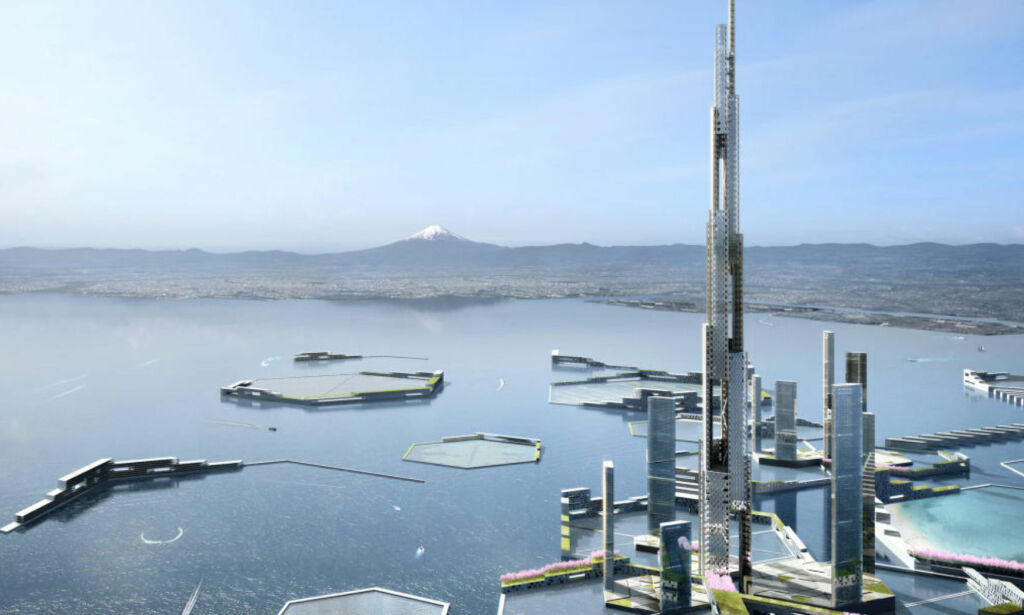 Har tegnet skyskraper på 1600 meter med plass til like mange innbyggere som i Norges 12. største kommune