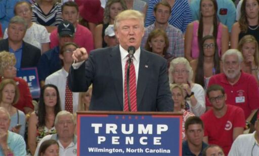 Trump anklages for å oppfordre til våpenbruk mot Clinton