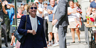 Clinton avlyser reiser på grunn av helsen