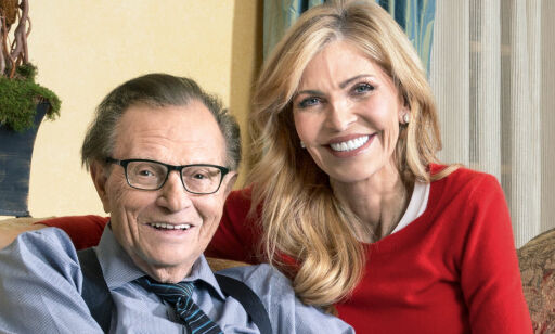 Programlederlegenden Larry King (82) har vært gift åtte ganger. Slik er livet med den 26 år yngre kona
