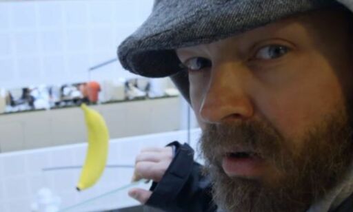 Her sjekker «Petter Uteligger» inn hos Dagbladets papirredaksjon