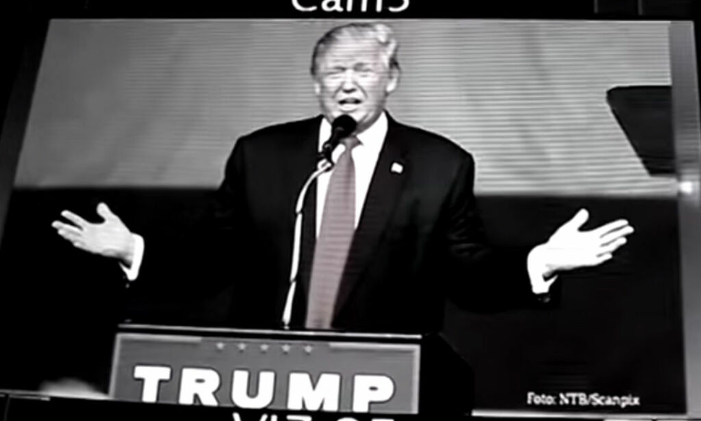 NRK med frekt stikk til Trump - i beste sendetid