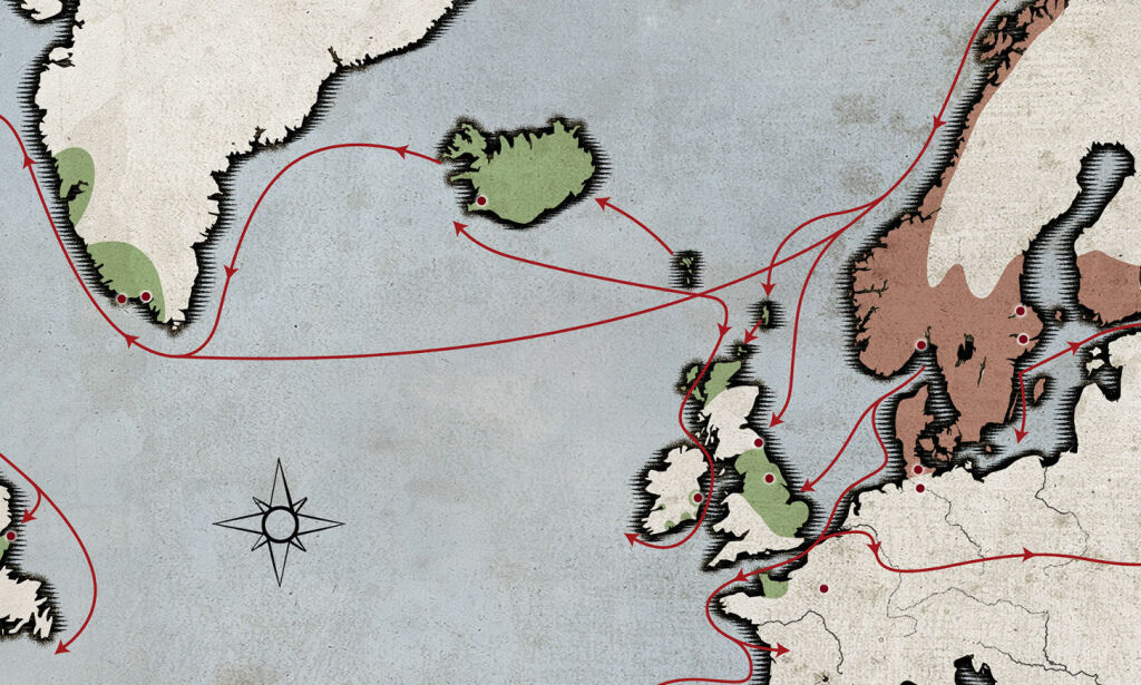 Derfor var disse områdene så viktige for vikingene