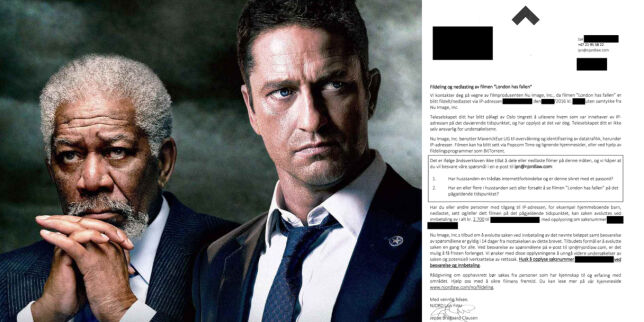 Med dette brevet jakter Hollywood norske nedlastere. Myndighetene lar advokater få IP-adresser