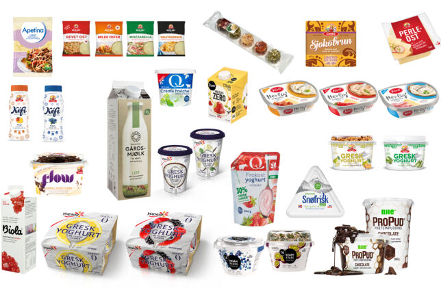 Sjekk nyhetene: Taco-ost, drikkeyoghurt med rips og brunost med sjokoladesmak