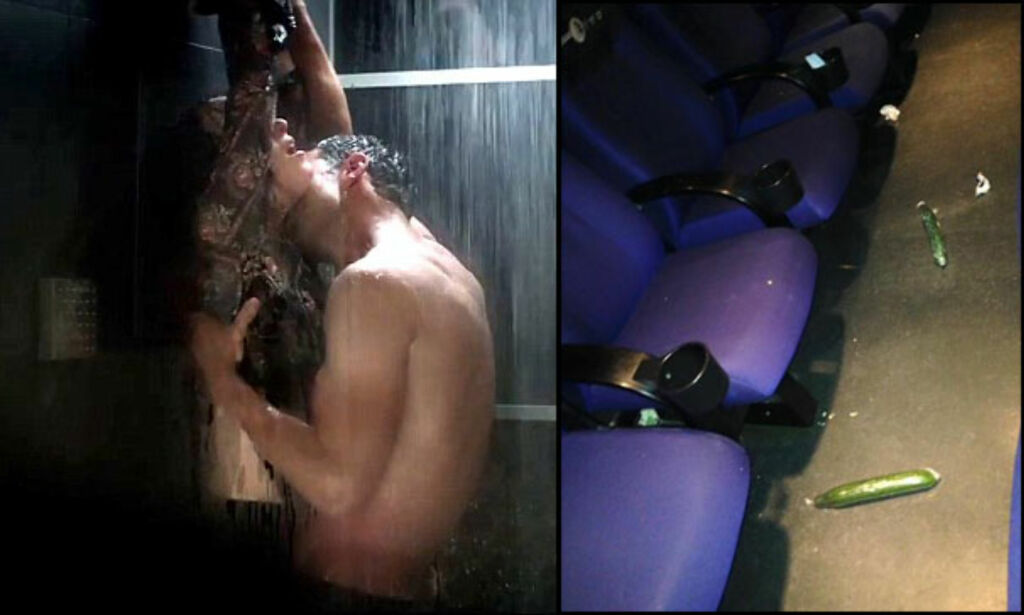 Da «Fifty Shades Darker»-filmen var over, lå disse igjen i kinosalen: - De var begge tørre og rene