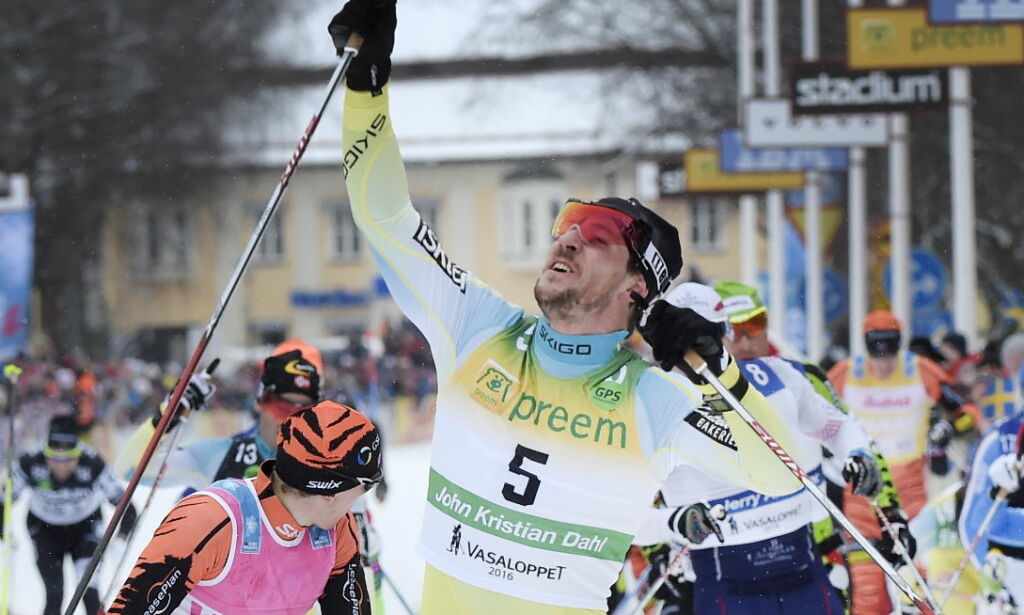 John Kristian Dahl vant Vasaloppet etter målfoto