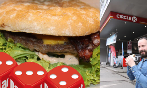 Test av de nye burgerne langs veien: - Denne er så søt, at den kunne vært dessert