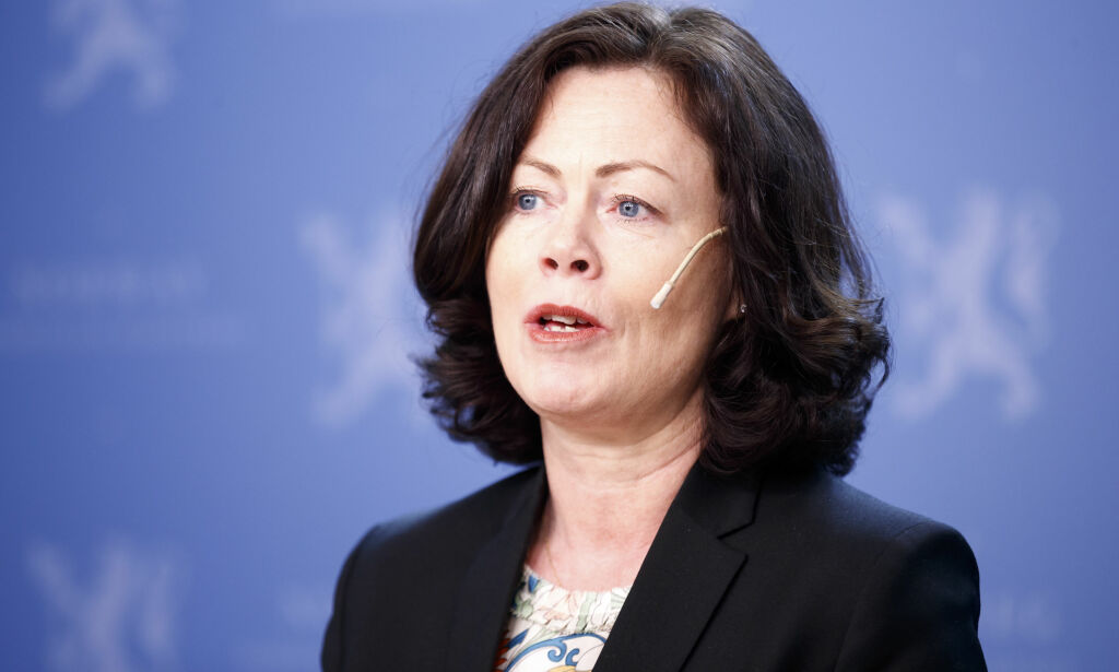 OSLO 20170331.
Barne- og likestillingsminister Solveig Horne (FrP) legger frem proposisjonen om barnevernsreformen.
Foto: Cornelius Poppe / NTB scanpix