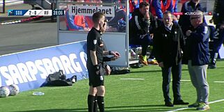 Sarpsborg - Vålerenga stoppet i flere minutter etter steinkasting