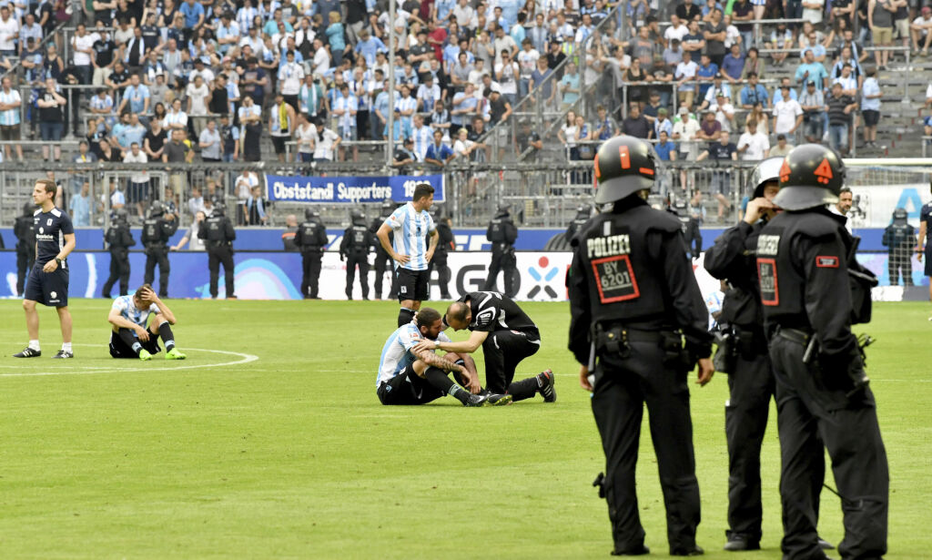 Det kokte over for tilskuerne da 1860 München rykket ned