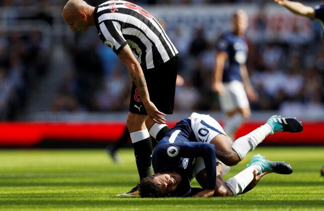 Pangstart for Spurs da Newcastle pådro seg stygg utvisning