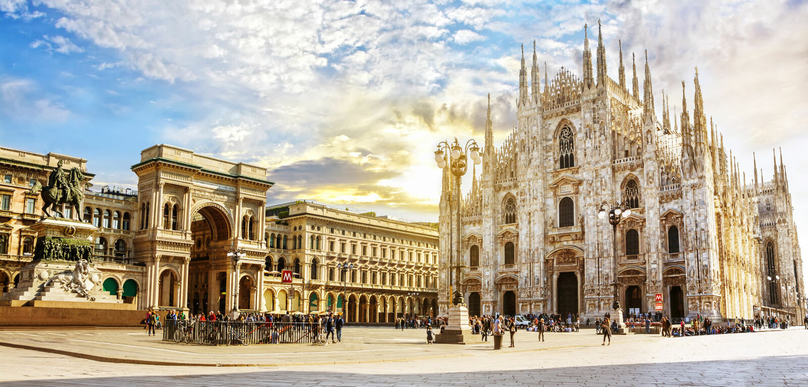 KLASSISK: Katedralen Duomo di Milano er et flott skue. KLASSISK: Katedralen Duomo di Milano er et flott skue.