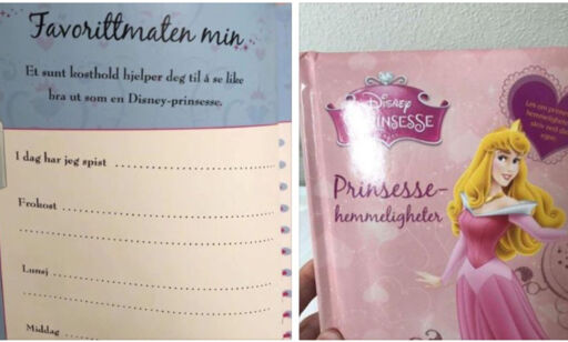 Prinsessebok oppfordrer barn til å føre kostholdet for å «se like bra ut som en Disney-prinsesse»