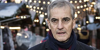 2017 Jonas Gahr Støre på julemarkedet i Oslo. Karl Johansgate. Foto: Lars Eivind Bones / Dagbladet