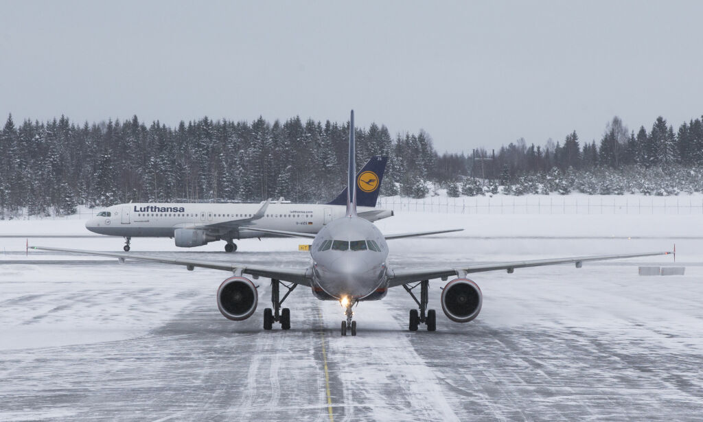Vintervær kan ramme flytrafikken