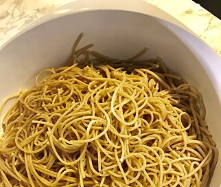 - Ikke varm opp pastaen fra i går