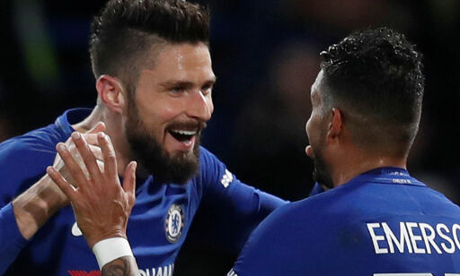 Fullstendig overkjøring da Giroud scoret sitt første og Willian herjet
