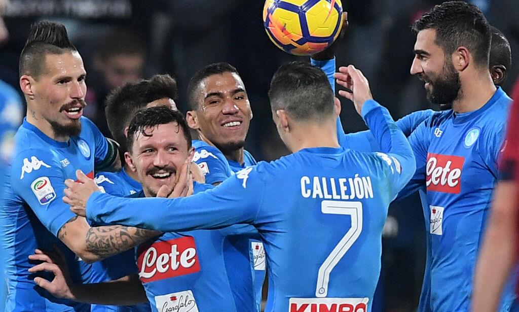 Napoli fortsetter storspillet. Legger press på Juventus