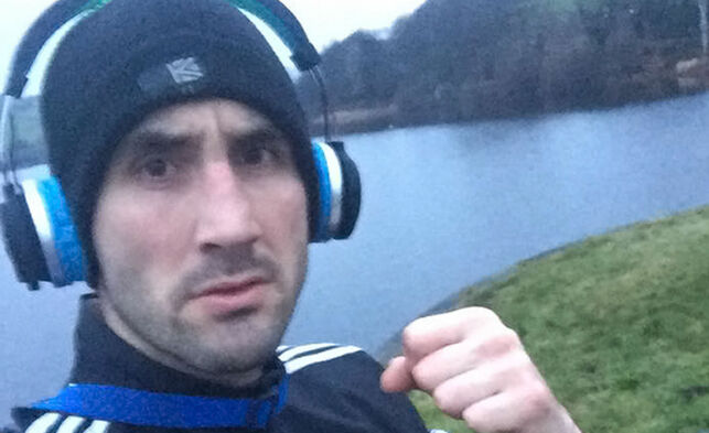 Rex Features Ltd. do not claim any Copyright or License of the attached image
Mandatory Credit: Photo by REX/Shutterstock (9439492d)
Scott Westgarth
Boxer dies after fight, Doncaster, UK - 26 Feb 2018
Boxer Scott Westgarth, 31, from Penistone, South Yorkshire, who has tragically died after he was rushed to hospital after winning a bout on Saturday night in Doncaster. Scott was interviewed on TV after winning the fight on points against Dec Spelman at The Dome but began clutching his head during the interview and appeared to wince in pain. He told fans he was glad he could "put on a show" during the post-match interview before being taken ill backstage and rushed to hospital where he died. Scott was one win away from becoming the English light-heavyweight champion. A GoFundMe page has now been set up to raise money for Scott's family. The cause of his death is yet to be confirmed. Scott is pictured here in a recent photo he posted on his "open" Facebook page.