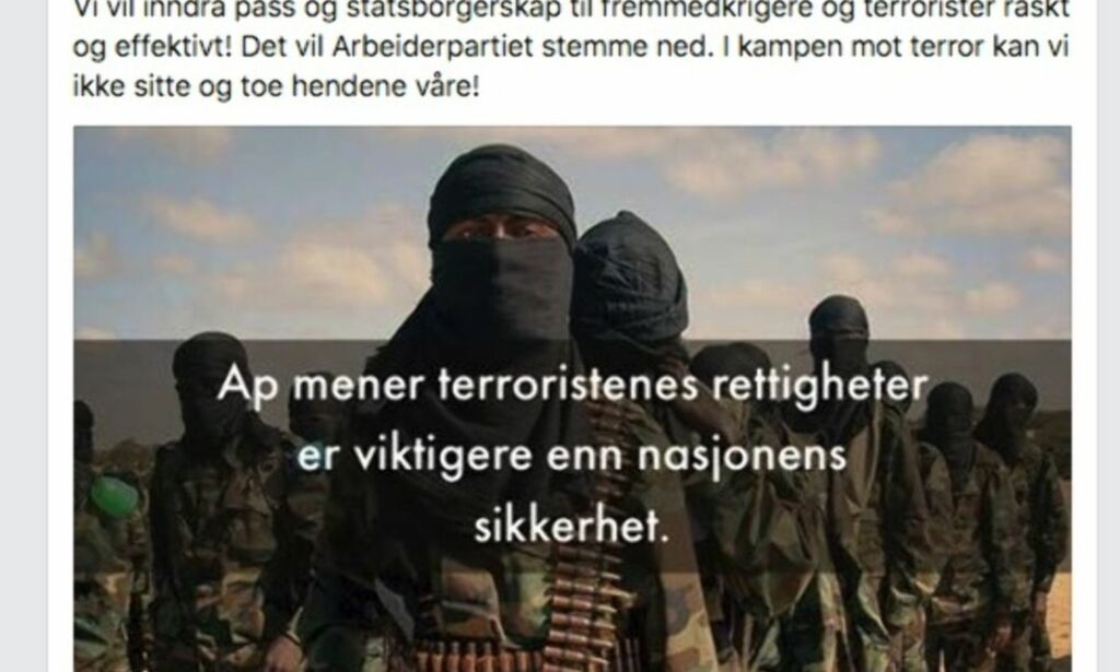 Les saken som fikk Listhaug til å slette det omstridte bildet