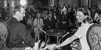 50 år siden kronprins Harald brøt tradisjon med forlovelsen