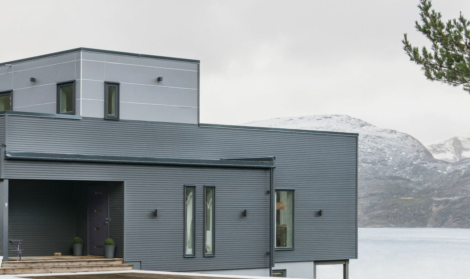BALANSE: Det er viktig å være bevisst på hoved- og detaljfarger på huset. BALANSE: Det er viktig å være bevisst på hoved- og detaljfarger på huset.