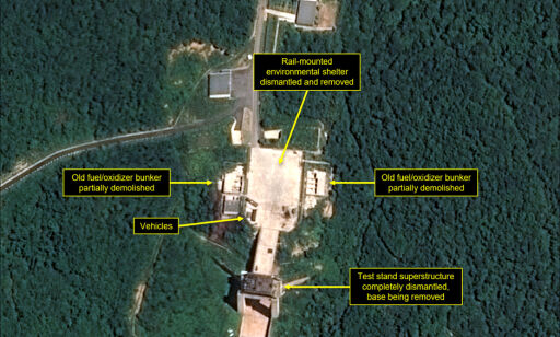 2018: Bildene som antyder at Nord-Korea har tatt «et viktig steg» i riktig retning