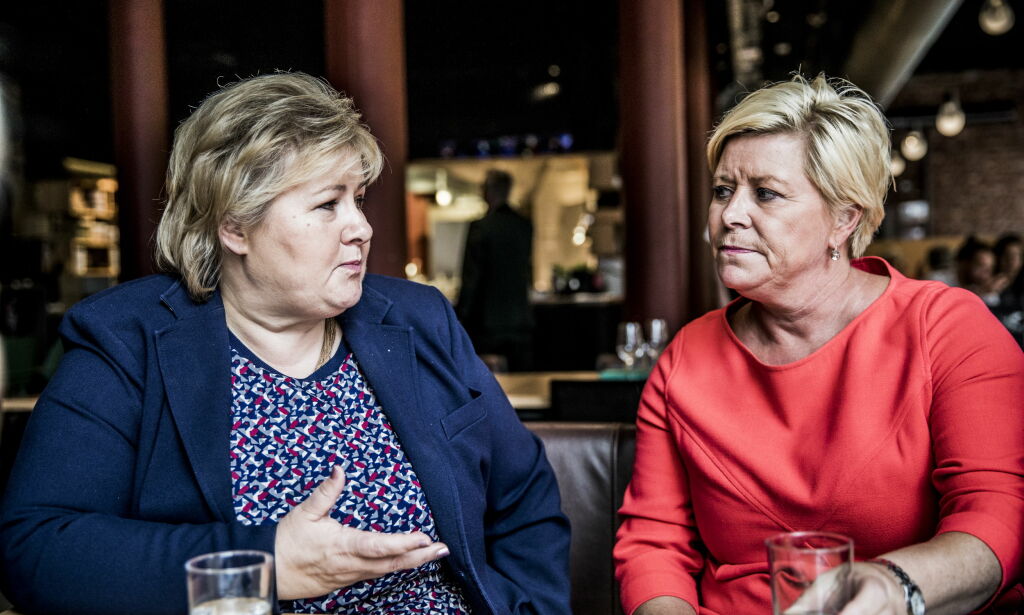 Frp sier ja til forhandlinger med KrF. Siv Jensen stiller med knalltøff kravliste til Ropstad