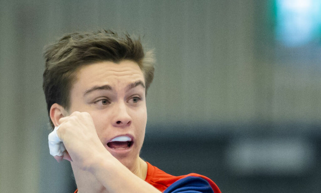 Alexander Blonz (18) briljerte i debuten