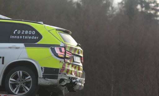 Kaos på E6 etter at bilist dundret inn i politiet