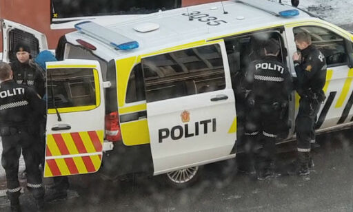 Her blir knivmannen pågrepet