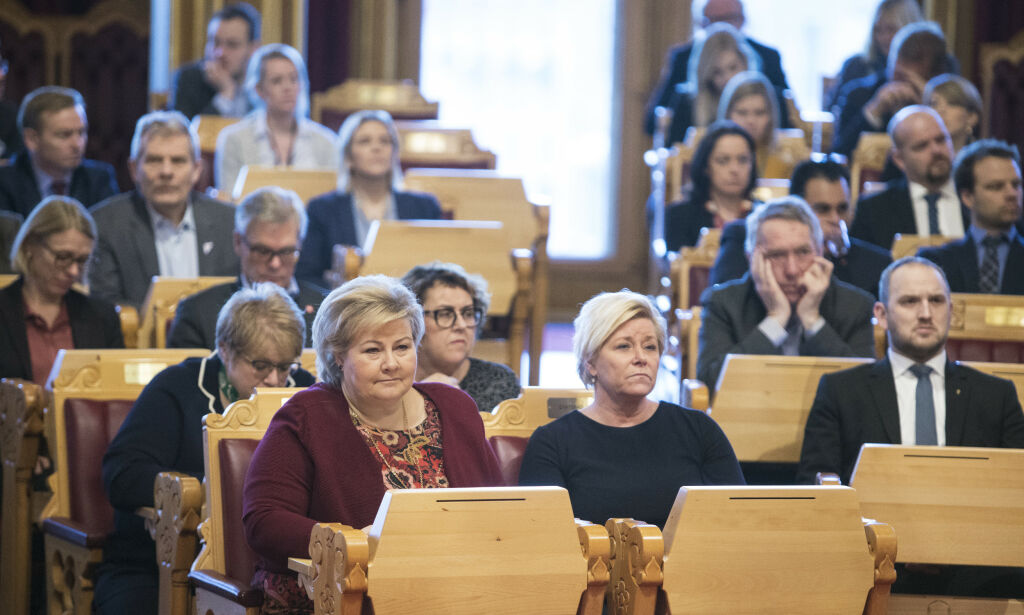 Siv Jensen mener innvandring forklarer ulikhet