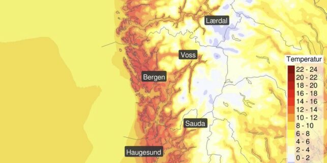 Kan bli årets varmeste dag