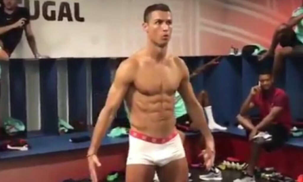 Da laget kastet seg på den store internettrenden, stilte Ronaldo opp slik